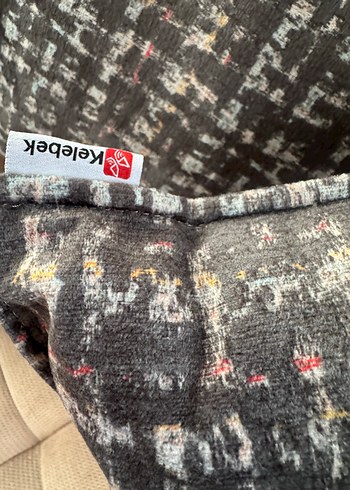 Gri Modern Düz Desen kelebek marka yastik kilifi - Görsel 4