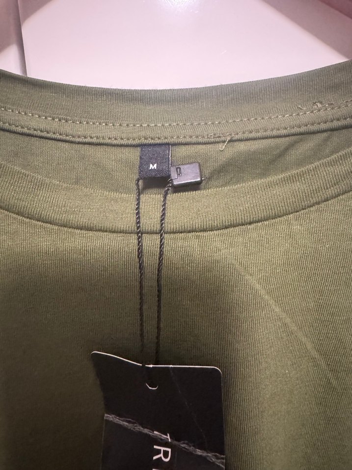 Kadın Haki Uzun Kollu Sweatshirt - Görsel 2