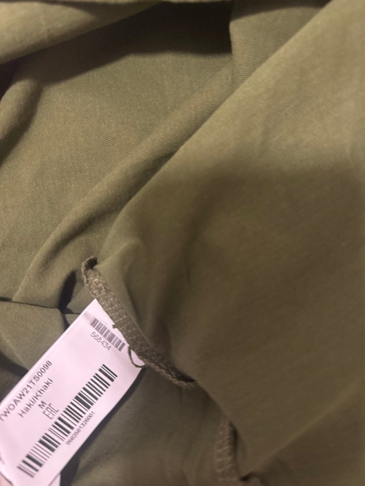 Kadın Haki Uzun Kollu Sweatshirt - Görsel 4