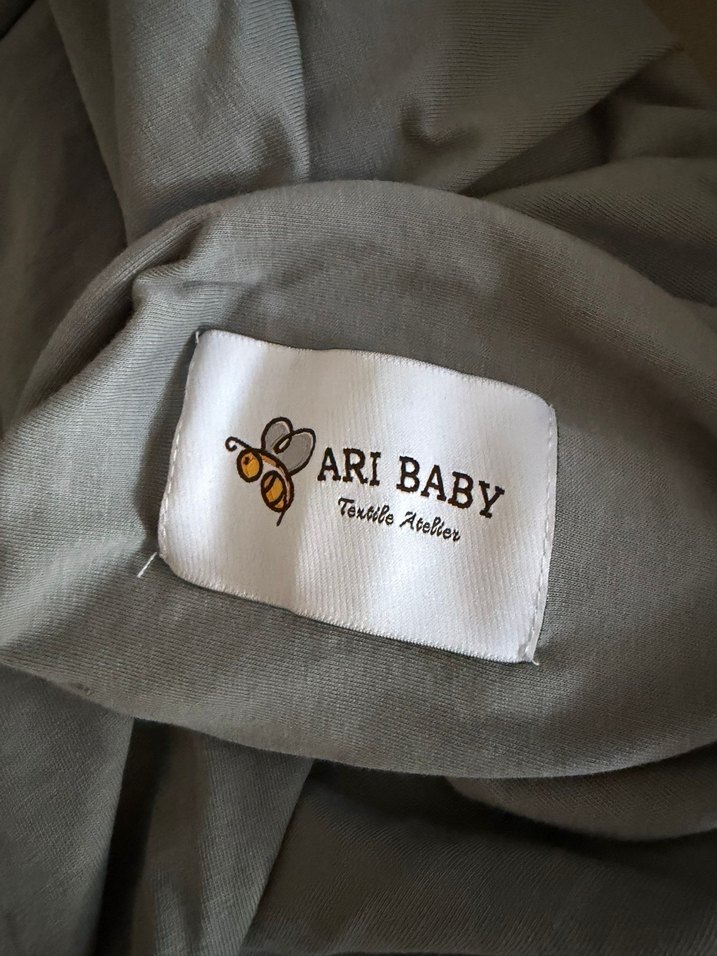 Gri Bebek Kanguru Sling - Görsel 4