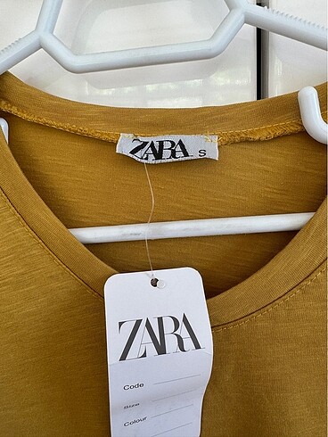 Zara Zara bluz,hardal rengi