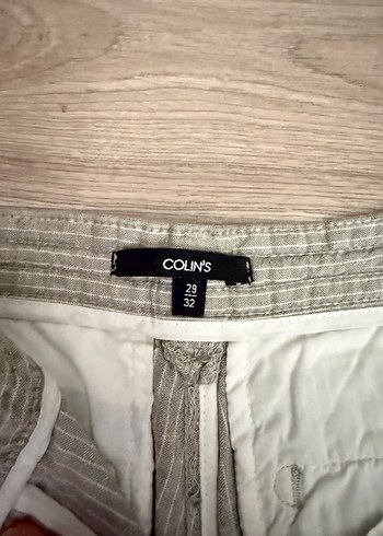 Gri Regular Fit Keten Erkek Pantolon - Görsel 5