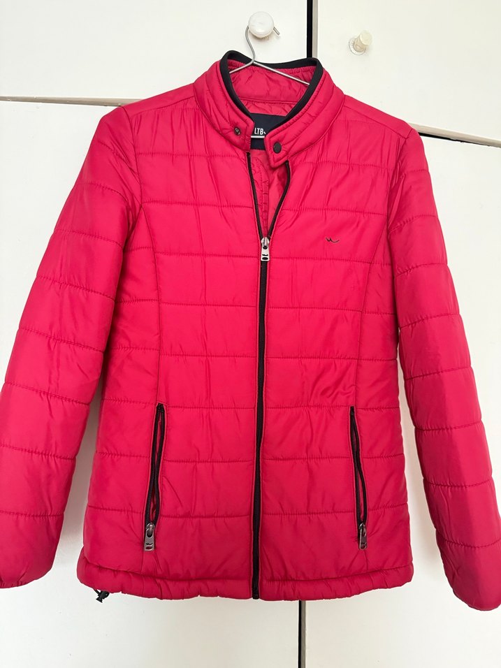 kırmızıFermuarlı Kadın Ceket LTB xs - Görsel 2