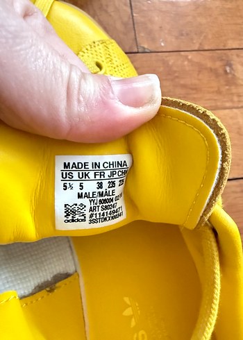 Sarı Bağcıklı Kadın Spor Ayakkabı adidas 38 - Görsel 3