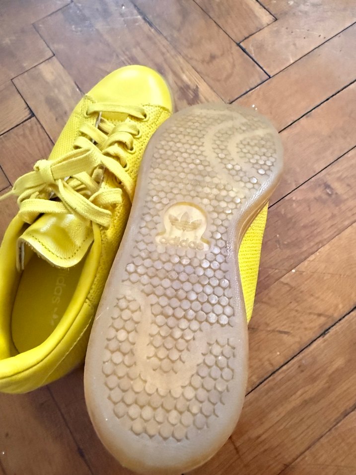 Sarı Bağcıklı Kadın Spor Ayakkabı adidas 38 - Görsel 4