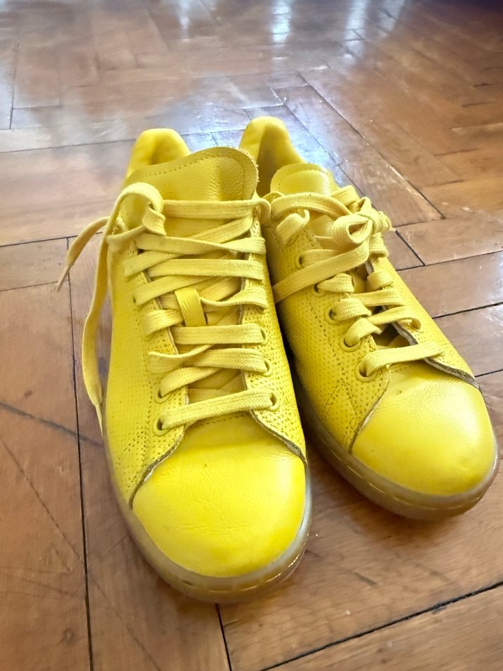 Sarı Bağcıklı Kadın Spor Ayakkabı adidas 38 - Görsel 5