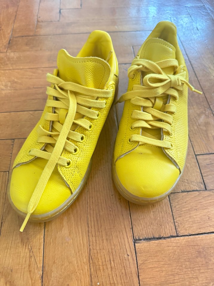 Sarı Bağcıklı Kadın Spor Ayakkabı adidas 38 - Görsel 2