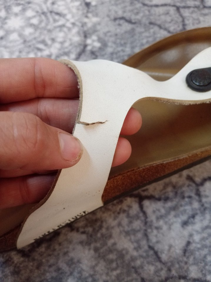 Tokalı Beyaz Kadın Dolgu Topuk Terlik - Görsel 5