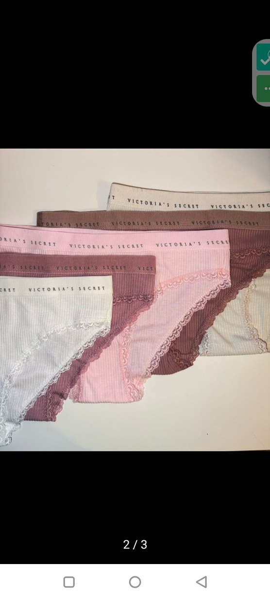 Nakışlı Pembe Kadın Midi Külot Seti - Görsel 2