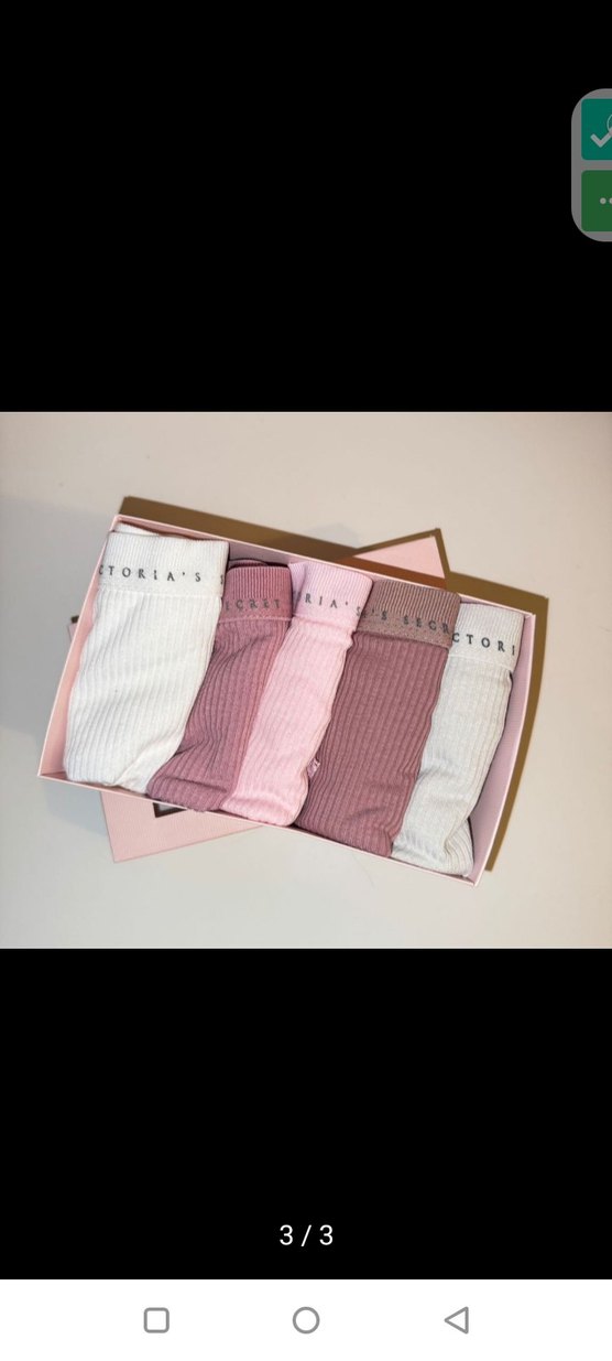 Nakışlı Pembe Kadın Midi Külot Seti - Görsel 3