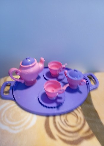 Pastel Mor Oyuncak Çay Seti - Görsel 2