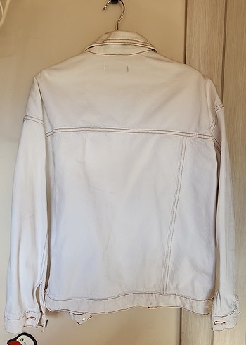 Trendyol & Milla Kadın Beyaz Düğmeli Denim Ceket