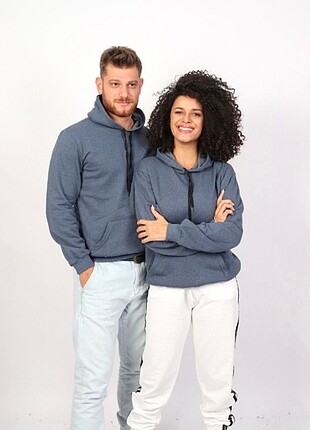 Unisex kapüşonlu sweatshirt