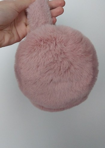 Pembe Tüylü Kulaklık - Görsel 4