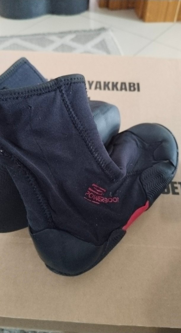 Kırmızı çocuk Spor Su Ayakkabısı Velcro optimist bot 35 36 - Görsel 3