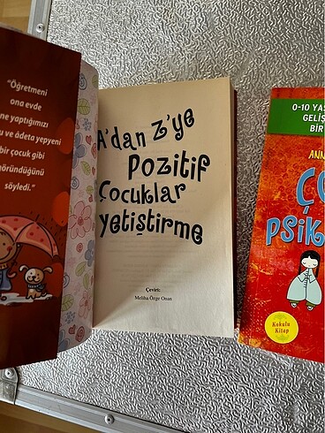  2 adet bebek eğitim kitabı