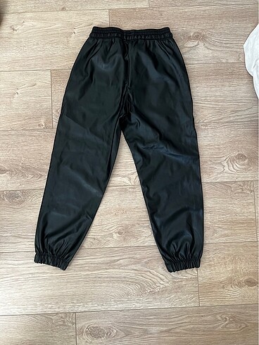 Zara B&G deri pantolon 9 yaş