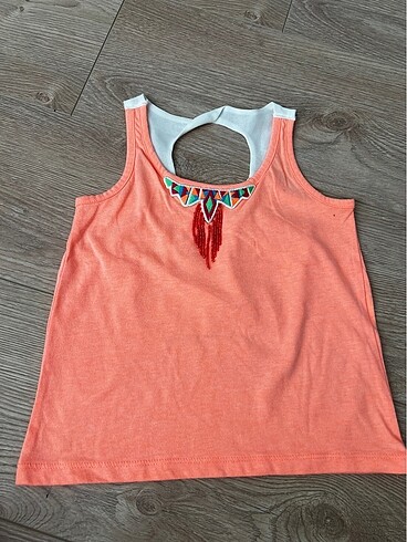 LTB 5 yaş somon pembe bluz
