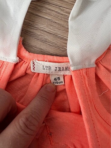 LTB LTB 5 yaş somon pembe bluz