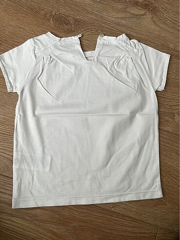 Zara Jacadi beyaz 4 yaş t shirt