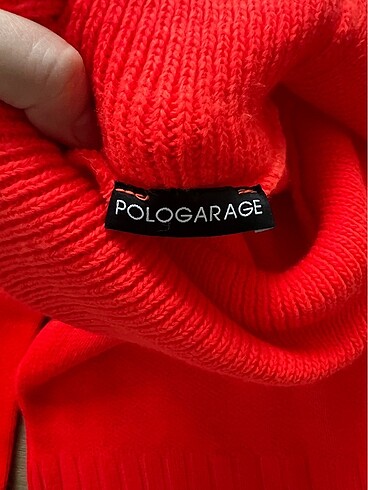 Polo garaj S beden narçiçeği kazak - Görsel 4