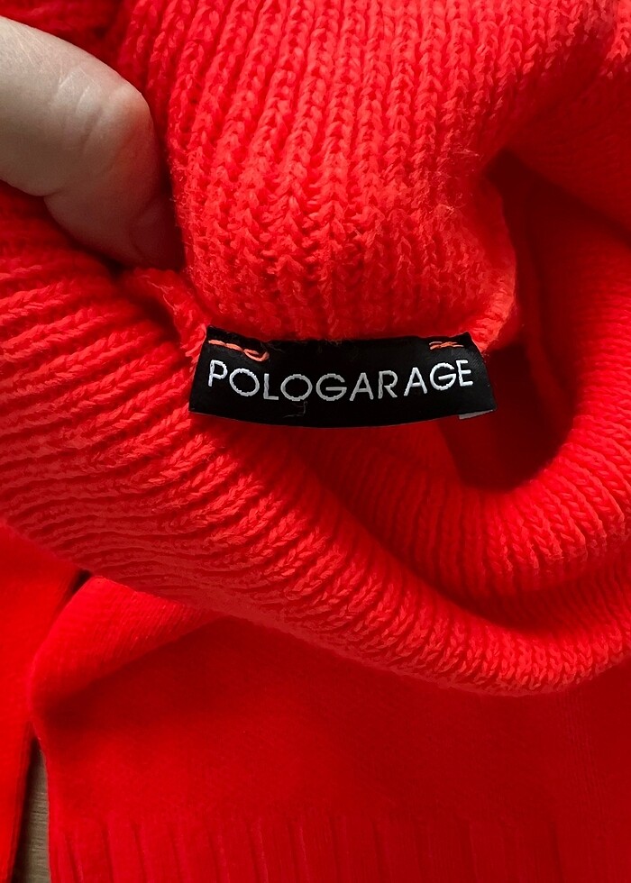 Polo garaj S beden narçiçeği kazak - Görsel 4