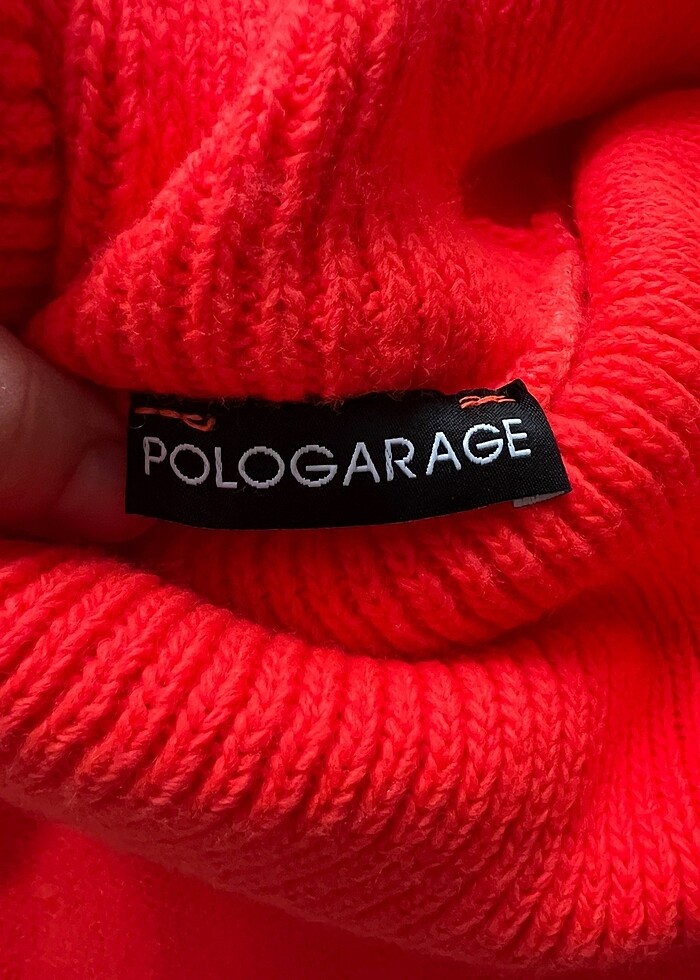 Polo garaj S beden narçiçeği kazak - Görsel 3