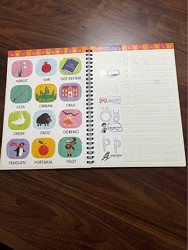 Oluklu alfabe kitabı - Görsel 4