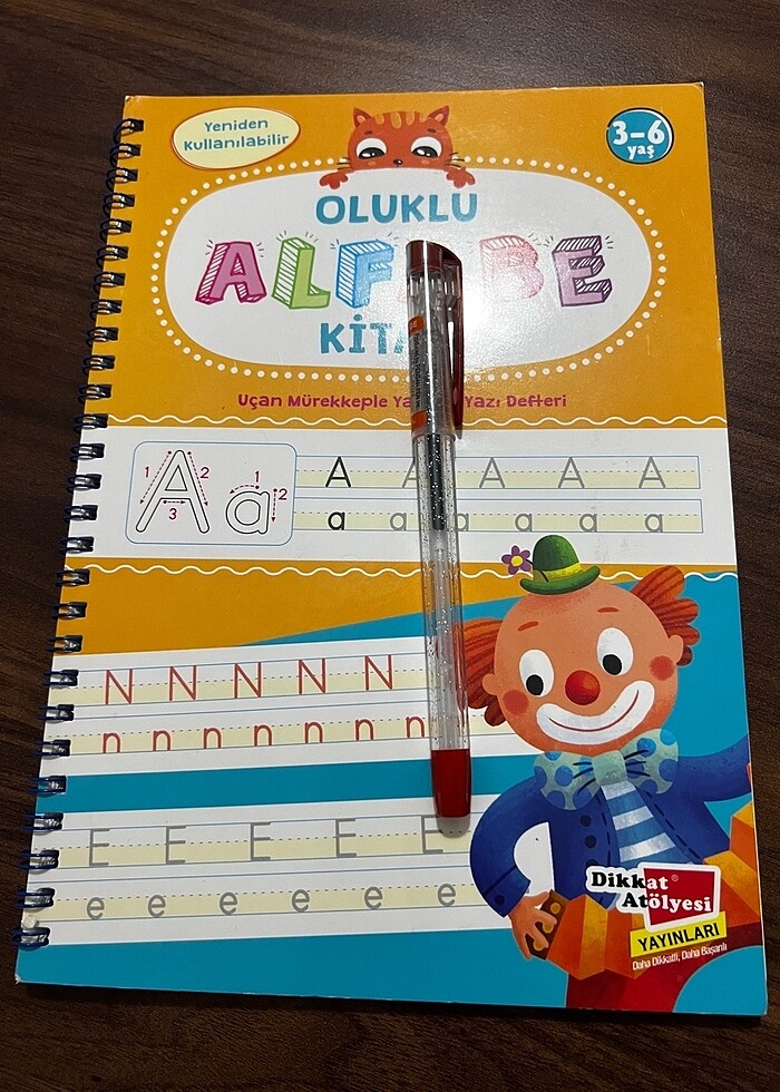 Oluklu alfabe kitabı - Görsel 2