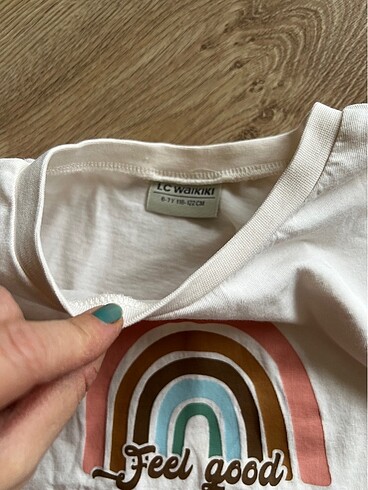 LCW 6-7 yaş crop t shirt - Görsel 3