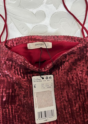 Mango sıfır etiketli parti elbisesi - Görsel 4