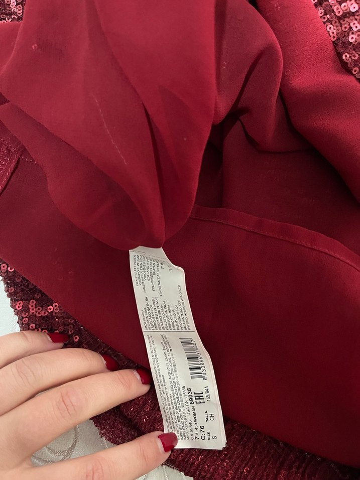 Mango sıfır etiketli parti elbisesi - Görsel 5