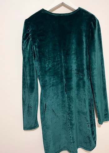 Velvet mini elbise - Görsel 4