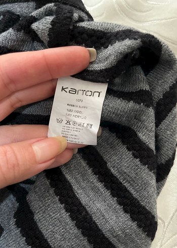 Yün karışımı triko elbise - Görsel 8