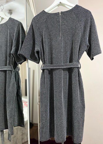 Triko ofis elbisesi - Görsel 4