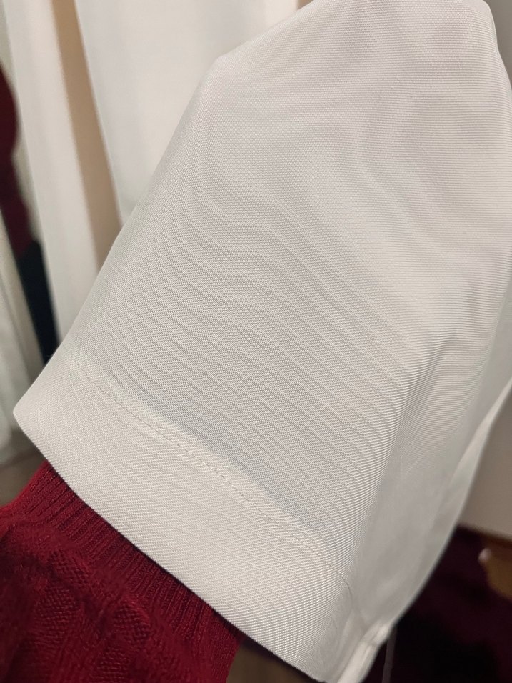 Ekru rengi klasik şık elbise - Görsel 5