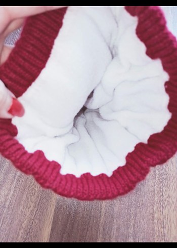 Çok sıcak tutan iç astarlı bere - Görsel 6