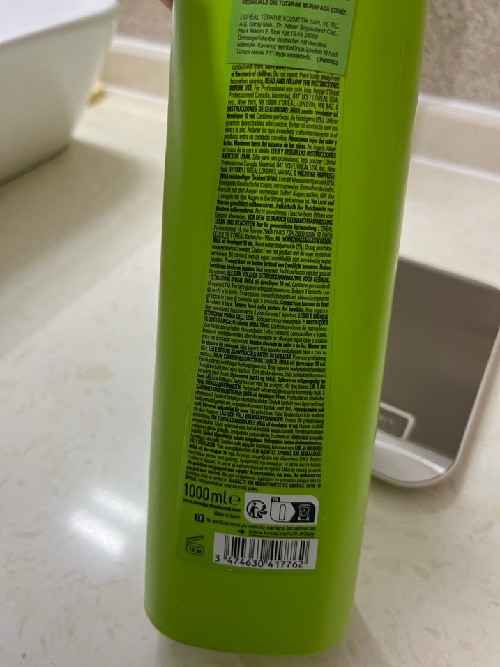 L'Oreal iNOA Saç Boyası oksidanı 10 Volüm 893g - Görsel 4