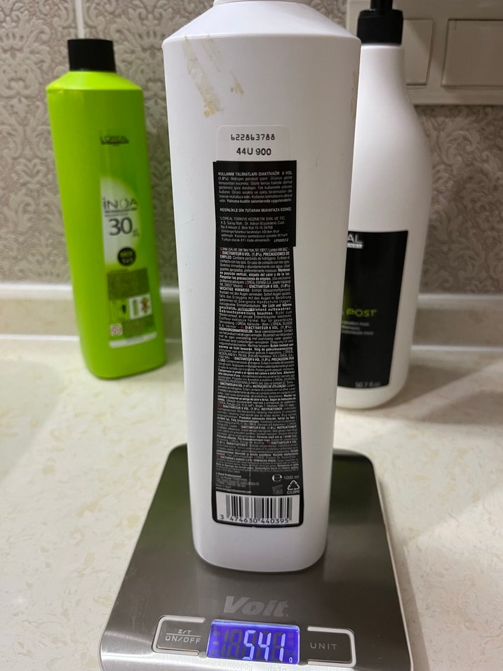 6 Volüm Saç oksidanı DİALİGHT boyanın - Görsel 3