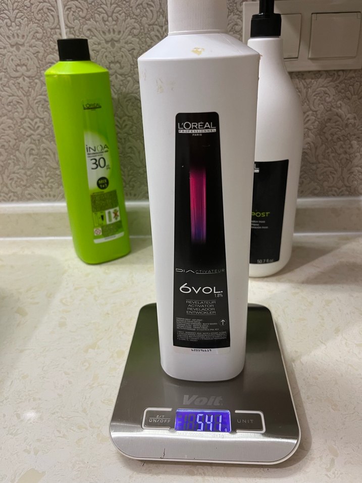 6 Volüm Saç oksidanı DİALİGHT boyanın - Görsel 2