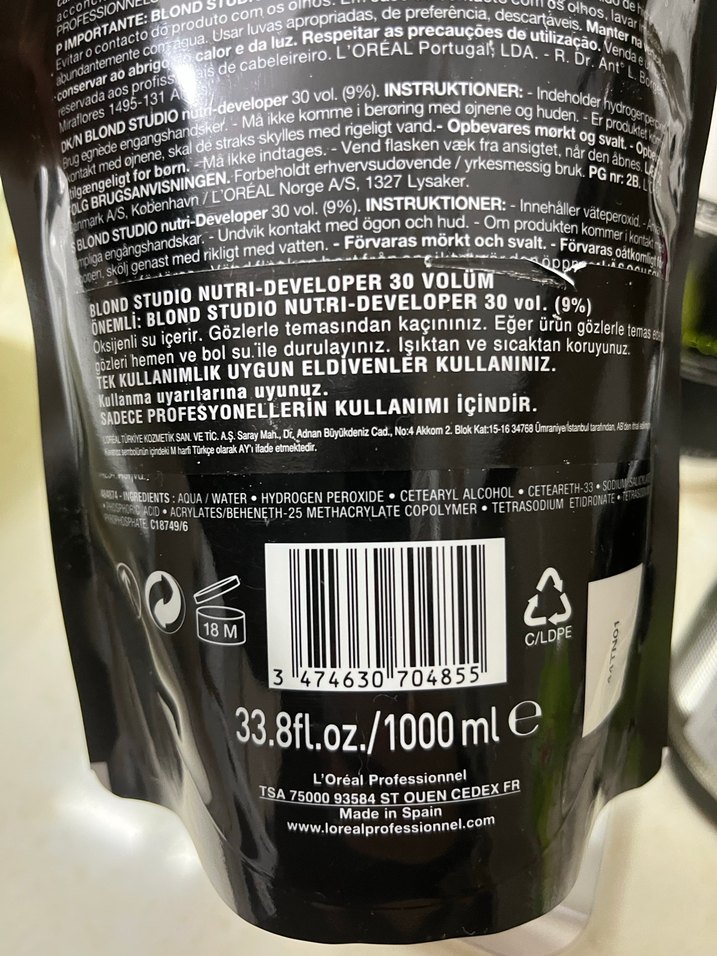 30 Volüm %9  Loreal profesyonel studio olsidanı - Görsel 4