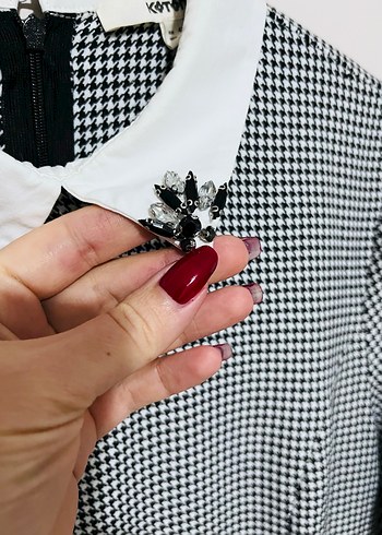 Zarif kışlık elbise - Görsel 5