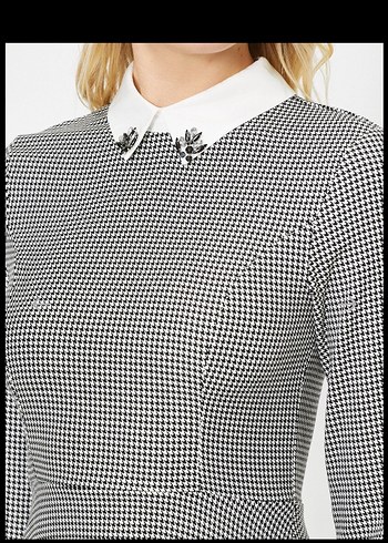 Zarif kışlık elbise - Görsel 12