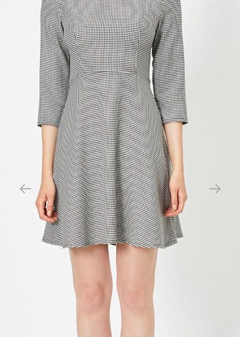 Zarif kışlık elbise - Görsel 10