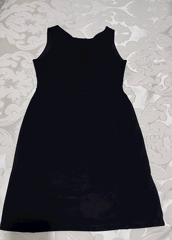 Sırtı şeritli pencereli mini elbise - Görsel 5