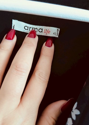 Midi şifon elbise - Görsel 5