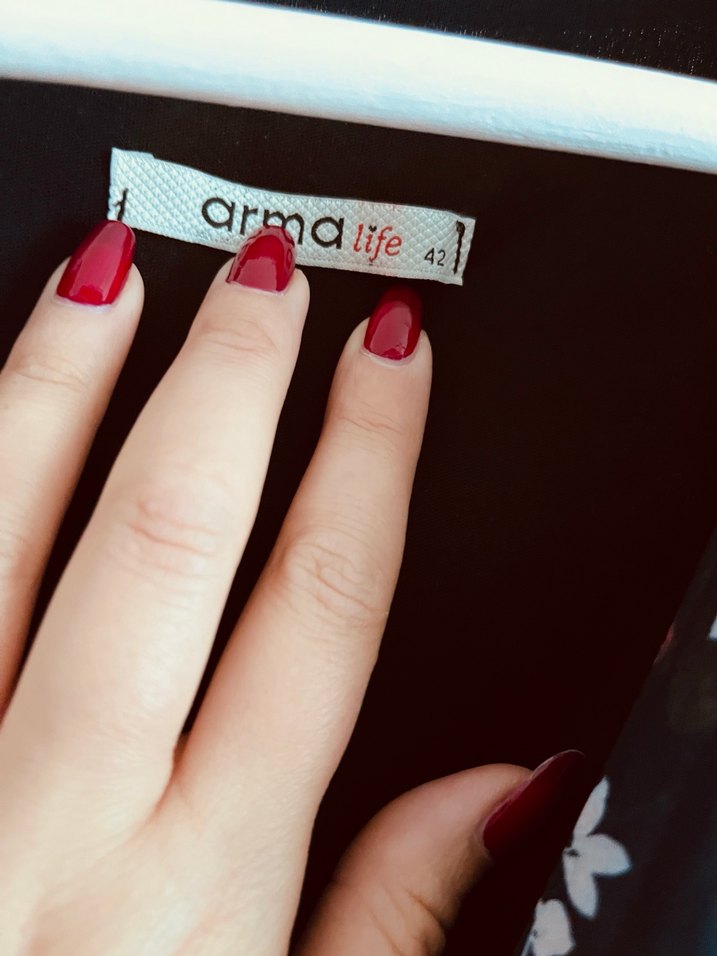 Midi şifon elbise - Görsel 5