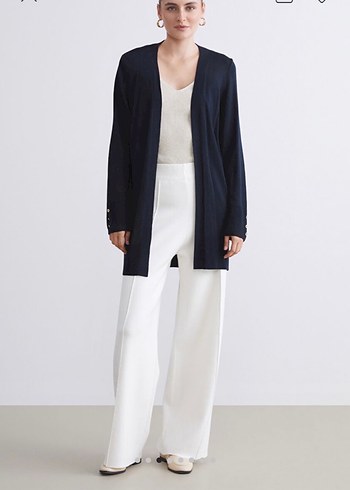 Klasik Midi Hırka - Görsel 9