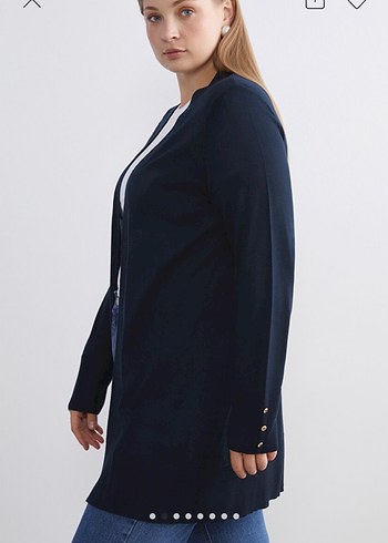 Klasik Midi Hırka - Görsel 8