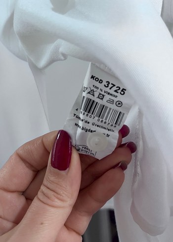 Yazlık beyaz gömlek - Görsel 9